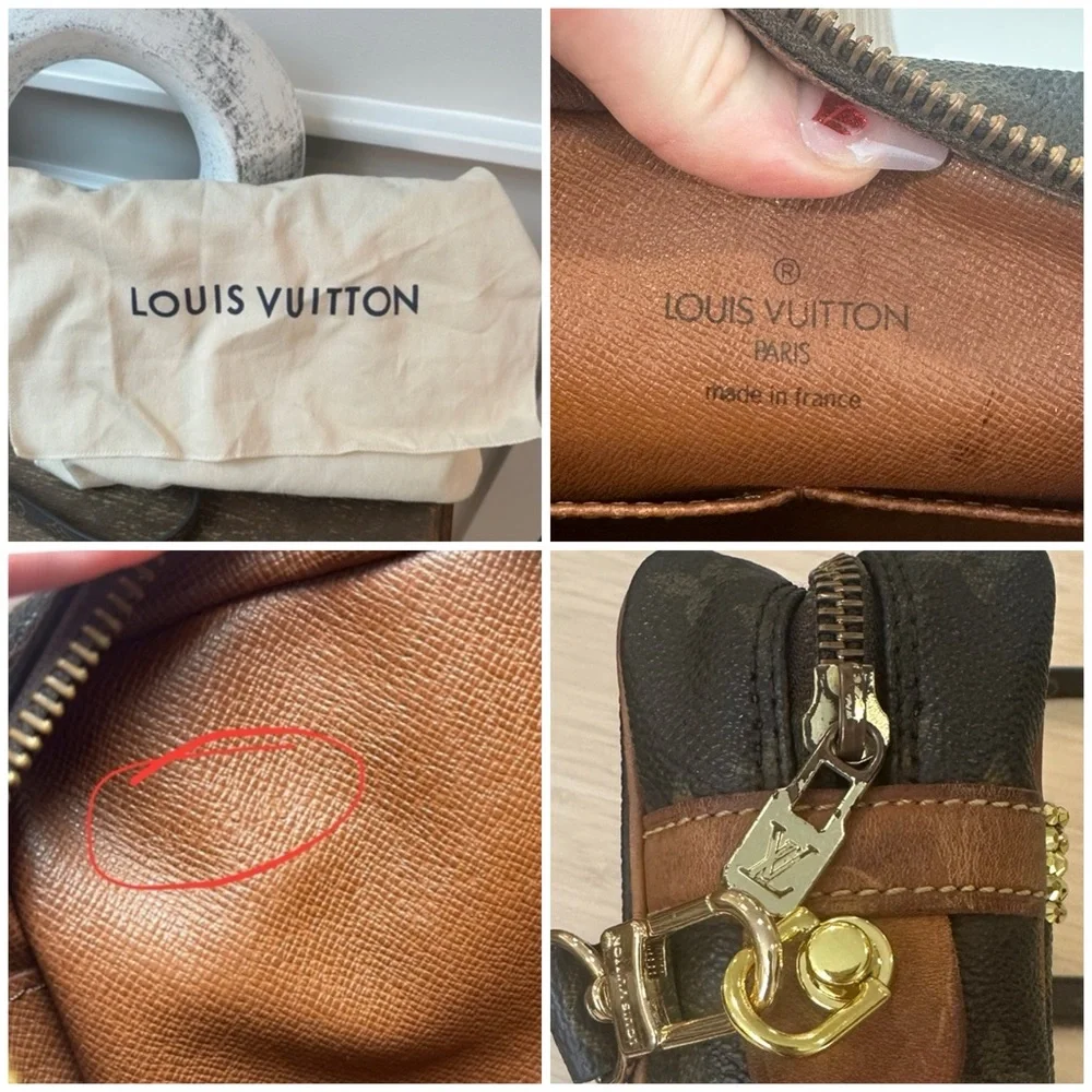 Custom LV Compiegne converted crossbody 💎